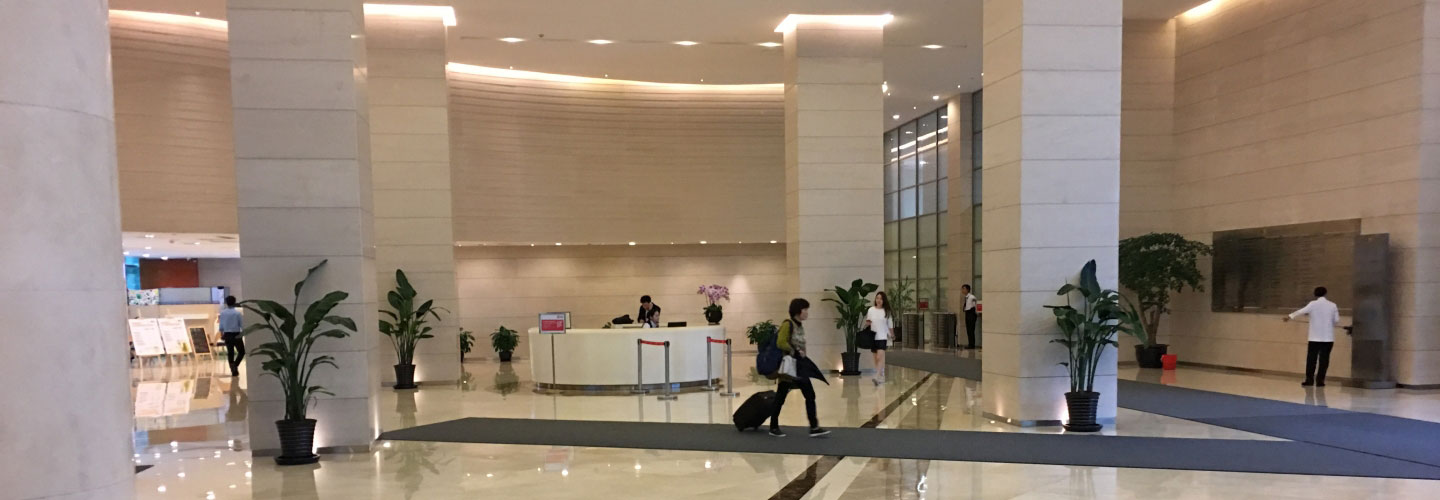 長(zhǎng)泰國(guó)際金融大廈大堂